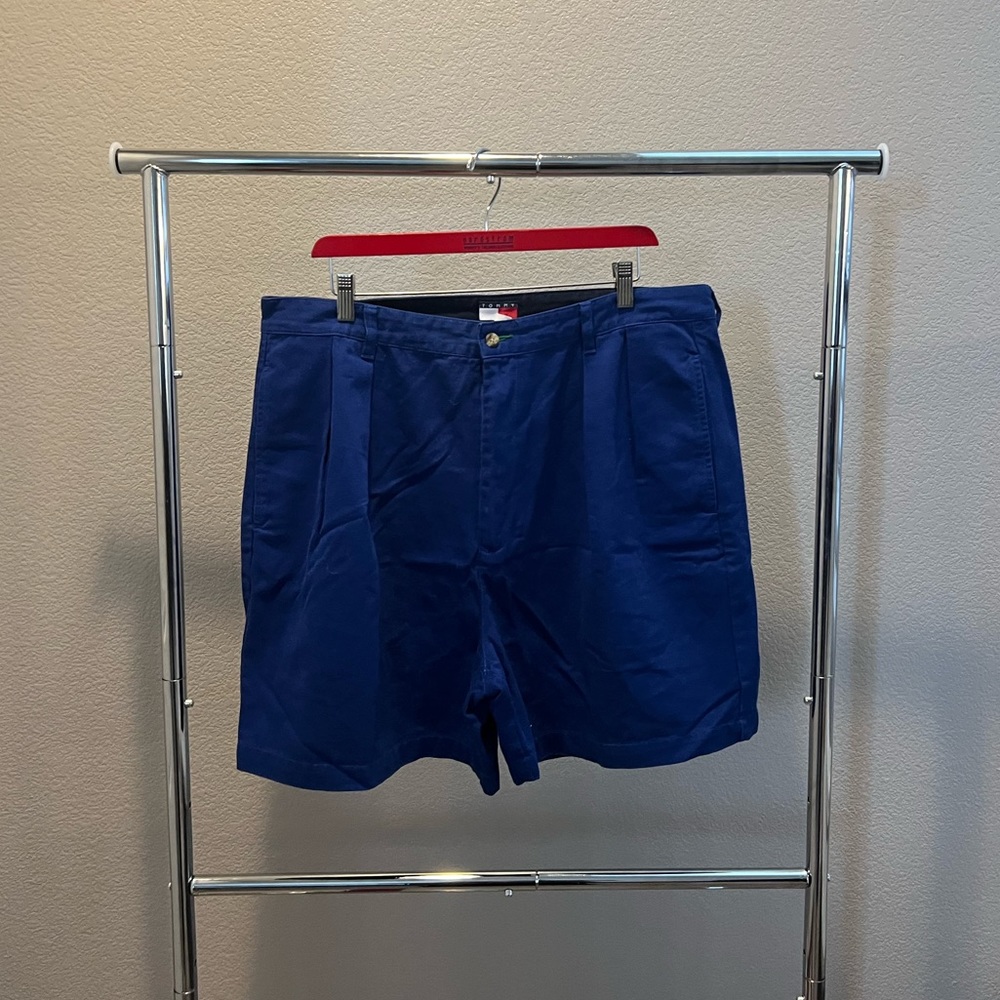 Tommy Hilfiger Pleated Royal Blue Shorts